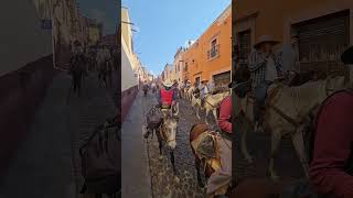 Tradicional Cabalgata a Terreros sanmigueldeallende Guanajuato mexico [upl. by Anas]