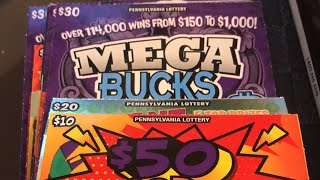 PA Lottery Scratch Off Tickets Randoms [upl. by Adhamh]