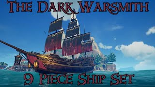 The Dark Warsmith Full Ship Set  Costume  Sea Of Thieves  Season Two Ship Set [upl. by Ashling469]