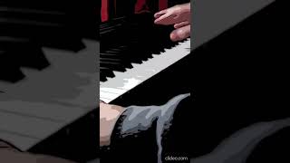 Beethoven Symphony 7 Allegretto  piano cover shorts [upl. by Anailli658]