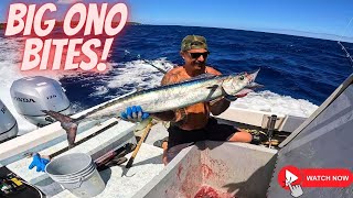 So Ono Wahoo Fishing Big Island Hawaii [upl. by Erdnaed]