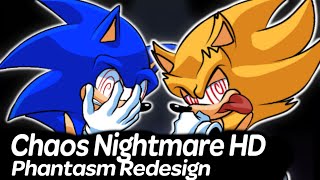 Chaos Nightmare HD  Phantasm Redesign  Friday Night Funkin [upl. by Copland]