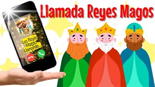 Llamada Telefónica a LOS REYES MAGOS 🎁👑 reyesmagos [upl. by Noellyn]