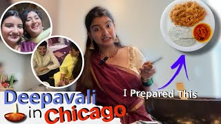 All about my Deepavali in Chicago 🪔💗 [upl. by Bryant]