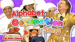 Alphabet Occupation Song  Jack Hartmann [upl. by Ikir246]