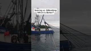 Seining vs Gillnetting Which one’s your goto Drop your pick in the comments alaskafishing [upl. by Eetsud]