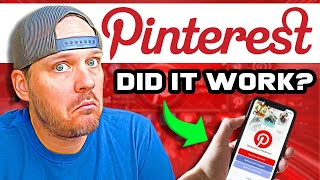 I Tried Pinterest Affiliate Marketing For 30 Days  Using AI [upl. by Hgieloj]