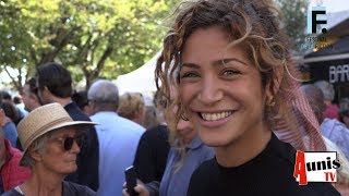 Festival de La Fiction TV De La Rochelle 2019 Avec Manon AZEM actrice [upl. by Arimak517]