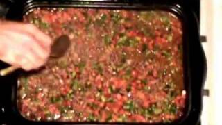 Part 2  Homemade pinto bean recipe homemade huge ham hocks [upl. by Akirej540]