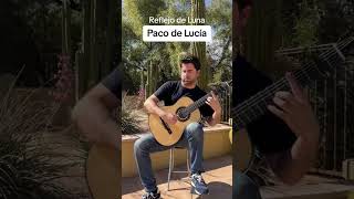 Paco de Lucía  Reflejo de Luna 🌔 Granaína guitar guitarra flamenco [upl. by Landmeier]