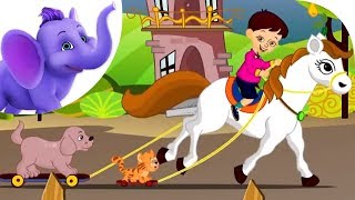 Ride Baby Ride  Nursery Rhyme with Karaoke [upl. by Choo]