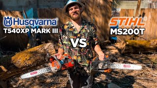 My New Favorite Top Handle Chainsaw 39cc Chainsaw Review [upl. by Mareld882]