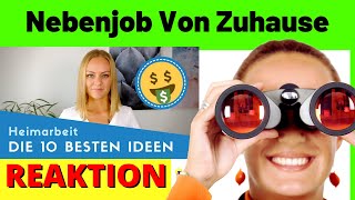 Nebenjob Von Zuhause ▶ Heimarbeit Die 10 besten Arbeiten von Zuhause aus Michael Reagiertauf [upl. by Hector]