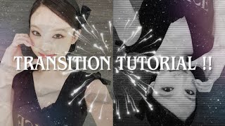 easy transition tutorial on alight motion [upl. by Doubler]