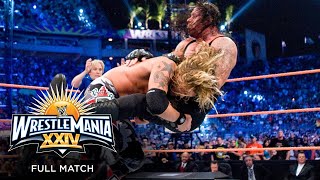 FULL MATCH  Edge vs The Undertaker – World Heavyweight Championship Match WrestleMania XXIV [upl. by Annaeirb490]