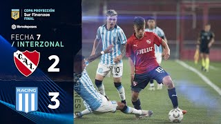 INDEPENDIENTE 2  3 RACING I Resumen del partido I CopaProyección Sur Finanzas Final [upl. by Aleik]