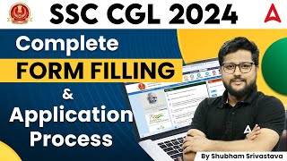 SSC CGL FORM FILLING 2024  SSC CGL FORM KAISE BHARE  SSC CGL APPLY ONLINE 2024 [upl. by Izawa676]