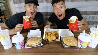 MC DONALDS MENÜ CHALLENGE  Kelvin und Marvin [upl. by Hultin]