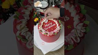 Merry Christmas Cake Ideas Part 22  shorts cake merrychristmas cakefun vuongtroncake [upl. by Weasner]