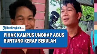 Pihak Kampus Ungkap Agus Buntung Kerap Berulah Tak Kaget Jadi Tersangka Kasus Rudapaksa [upl. by Aivitnahs]