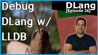 Dlang Episode 26 D Language  Debugging with lldb Mac demonstration with LDC2 and DMD [upl. by Chafee]