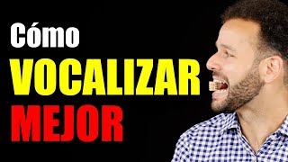 Cómo CALENTAR LA VOZ para HABLAR BIEN EN PÚBLICO  Ejercicio de Vocalización para una Voz Potente [upl. by Berg434]