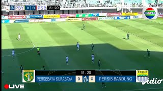 🔴LIVE PERSEBAYA SURABAYA VS PERSIB BANDUNG ⚽BRI LIGA 1 2023  2024 [upl. by Jagir850]