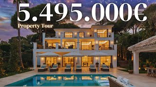 What 55 Million Buys you in Marbella in 2024  Full Villa Tour [upl. by Oyam]