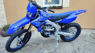 Brand NEW Yamaha WR 250 F 2022 first startup [upl. by Bidget]