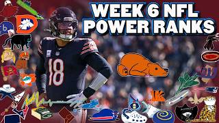 Very HONEST NFL Power Rankings Week 6 [upl. by Sausa294]