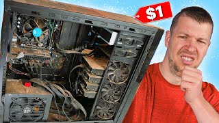 Buying a BROKEN 1 Gaming PC on Facebook Marketplace [upl. by Alicsirp]