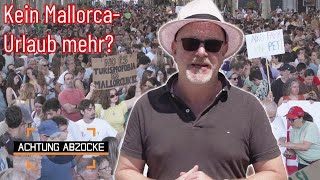 Straßenproteste 📢 SCHLUSS mit Sauf und Partyurlaub auf Mallorca  Achtung Abzocke [upl. by Ulda]