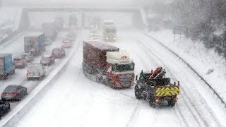 How snow and freezing conditions have hit Wales Scotland and England  ITV News [upl. by As266]