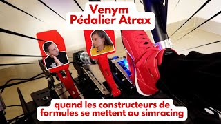 On teste le pédalier Venym Atrax FULL options  le simracing français à lhonneur [upl. by Tallbot859]