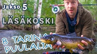 Perhokalastusta Läsäkoskella [upl. by Hett280]