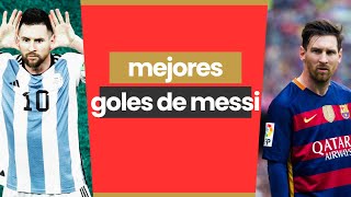 mejores goles de messi [upl. by Adnopoz491]