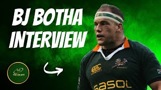 A World Cup Winner’s Journey Springbok BJ Botha’s Tale [upl. by Aicella]