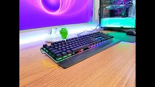 Rosewill NEON K85 Gaming Keyboard Review [upl. by Haywood]