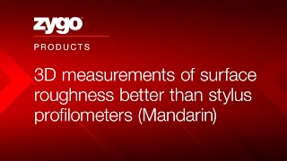 Optical profiler  3D measurements of surface roughness better than stylus profilometers [upl. by Ellivnarg702]