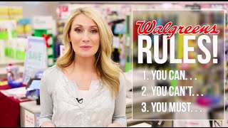 How to Coupon at Walgreens 15 Rules to Save you Money [upl. by Joktan75]