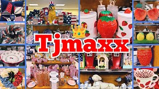 👑🔥🛒All New HUGE Tjmaxx Shop With Me Home Decor HandbagsampShoes Plus CLEARANCE👑🔥🛒 [upl. by Pedaiah892]