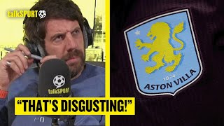 Andy Goldstein DISGUSTED When Aston Villa Caller REVEALS Champions League Ticket Prices amp Bent FUMES [upl. by Llet]