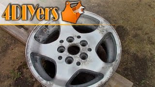 How to Remove the Paint or Clear Coat from Wheels [upl. by Yelda]