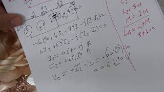 Circuits 2 chapter 13 Magnetically Coupled Circuits part 44 [upl. by Florry]