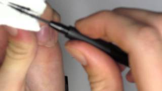 How to Change a Faber Castell Pitt Artist Pen Nib [upl. by Desirae859]