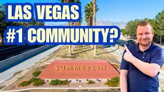 TOUR Summerlin Las Vegas And SEE Why Everyone Loves It Here [upl. by Daukas390]