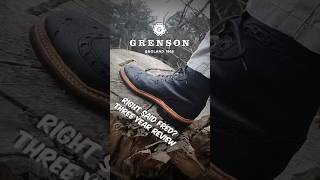 Grenson Fred Boots 3 years of wear 1 minute review [upl. by Ewold]