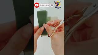 ribbon 🎀 flowers in 2 minutes How to tie beautiful ribbon flower on gifts Hardam youtubeshorts [upl. by Sauder573]