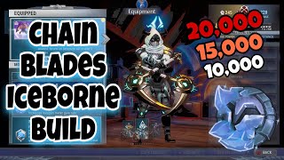 CHAIN BLADES ICEBORNE BUILD DAUNTLESS 2024 [upl. by Rtoip]