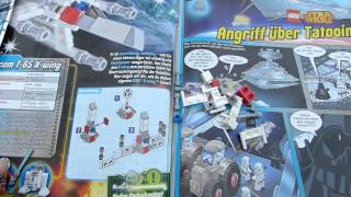 LEGO Star Wars Magazin amp XWing MiniBuild durchgeblättert und zusammengebaut [upl. by Ximenez]